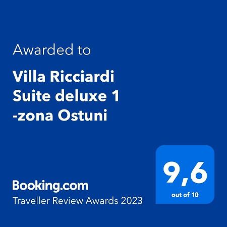 Villa Ricciardi-Suite Famigliare 1-Zona Ostuni มอนตาลบาโน ภายนอก รูปภาพ
